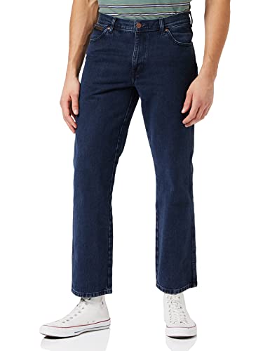 Wrangler Mens TEXAS Jeans, COALBLUE Stone, W33 / L32 von Wrangler