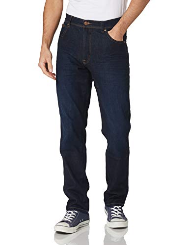 Wrangler Mens Texas Slim Jeans, Lucky Star, 35W / 32L von Wrangler