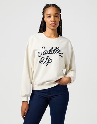 Wrangler Oversized Sweat Vintage White Größe M Wrangler Oversized Sweat Vintage White Größe M von Wrangler