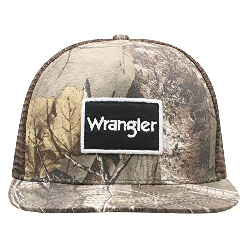 Wrangler Realtree Camo and Mesh Adjustable Snapback Hat von Wrangler