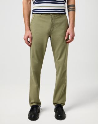 Wrangler Regular Chino Pant Aloe Größe 32 x34 von Wrangler