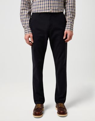 Wrangler Regular Chino Pant Black Größe 32 x32 von Wrangler