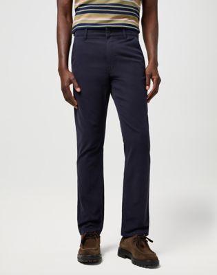 Wrangler Regular Chino Pant Dark Navy Größe 40 x34 von Wrangler