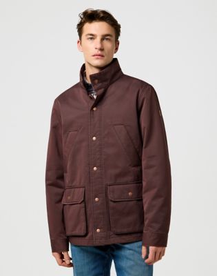 Wrangler Regular Field Jacket Bracken Größe M von Wrangler