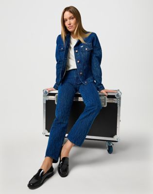 Wrangler Regular Heritage Jacket Groovy Größe M von Wrangler