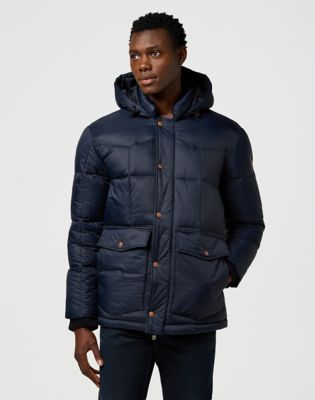 Wrangler Regular Parka Jacket Black Größe XL von Wrangler