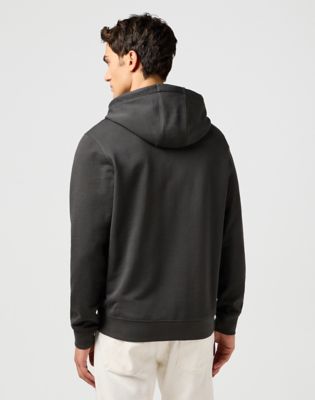Wrangler Regular Sign Off Hoodie Faded Black Größe XXL Wrangler Regular Sign Off Hoodie Faded Black Größe XXL von Wrangler