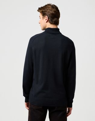 Wrangler Regular Turtleneck Black Größe XXL von Wrangler