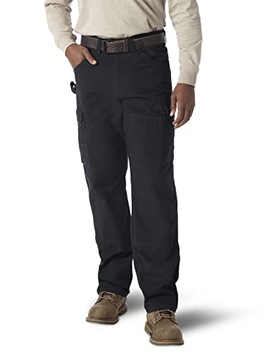 Wrangler Riggs Workwear Herren Riggs Workwear Big & Tall Ranger Hose - Schwarz - 48W / 34L von Wrangler