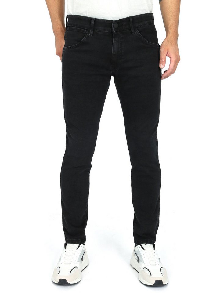 Wrangler Skinny-fit-Jeans - Weich & Superstretch - BRYSON JETSTORM NOIR von Wrangler