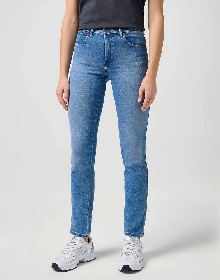 Wrangler Slim-fit-Jeans High Waist Supersoft & Superstretch - SLIM PEARL von Wrangler