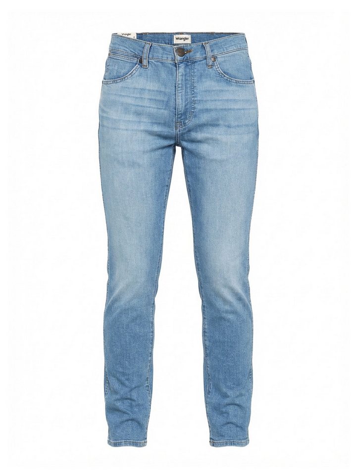 Wrangler Slim-fit-Jeans Leicht & Supersoft - LARSTON SLATE SHADE mittlere Leibhöhe, hellblau von Wrangler