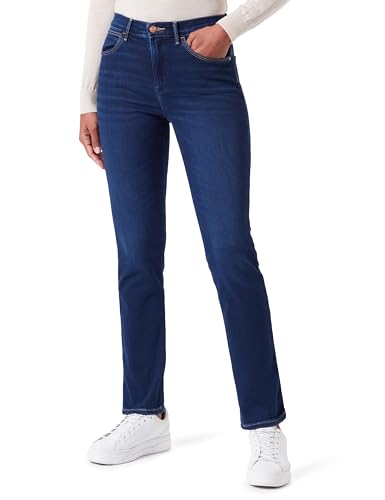Wrangler Damen Slim Jeans, Night Shade, 32W / 30L von Wrangler