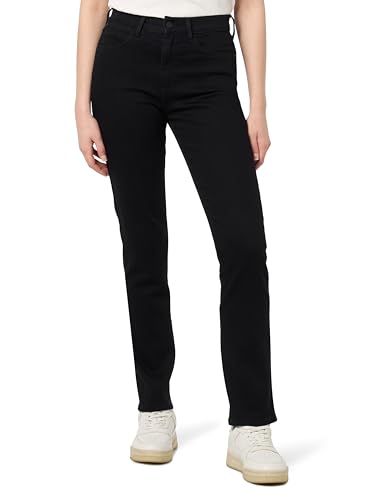 Wrangler Damen Slim Jeans, Retro Black, 28W / 32L von Wrangler