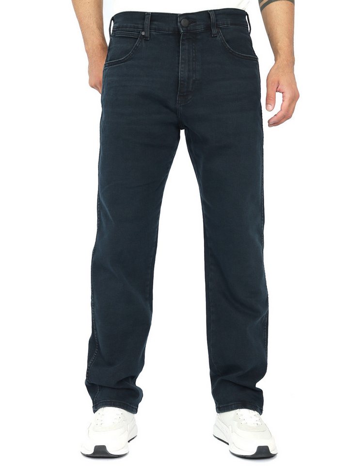 Wrangler Straight-Jeans Relaxed Fit - Frontier Cloudy Skies von Wrangler