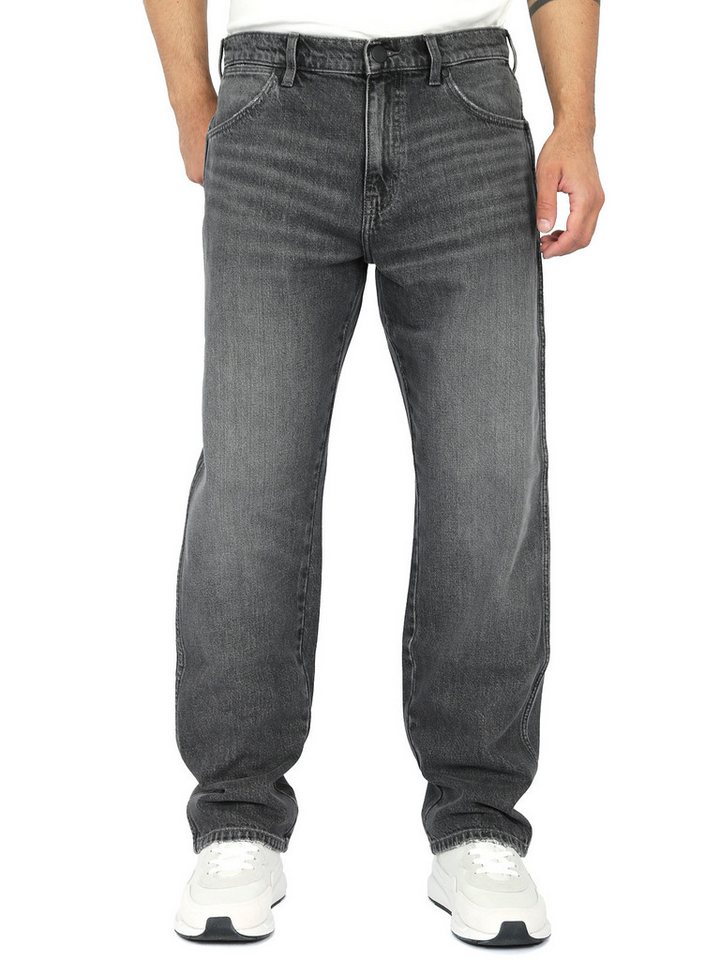 Wrangler Straight-Jeans Relaxed Fit - Frontier Dark Rose von Wrangler