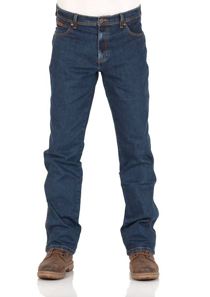 Wrangler Straight-Jeans Texas Jeanshose mit Stretchanteil von Wrangler