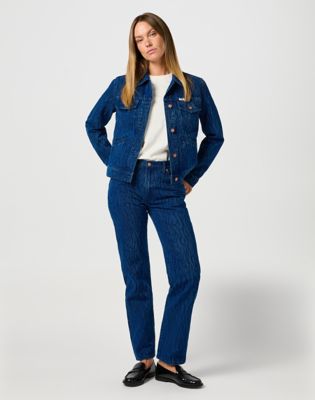 Wrangler Sunset Straight Jean Groovy Größe 26 x30 von Wrangler