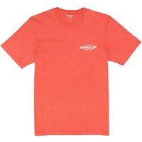 Wrangler Herren T-Shirt orange Baumwolle meliert von Wrangler