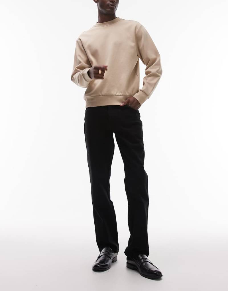 Wrangler - Texas - Straight Fit Jeans in Schwarz von Wrangler