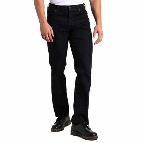 Wrangler Herren Texas Tonal Straight Jeans, Black Overdye, 32 W / 34 L von Wrangler