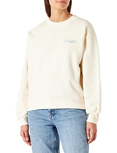 Wrangler Women's Crew Sweatshirt, Vanilla Ice, XX-Large von Wrangler