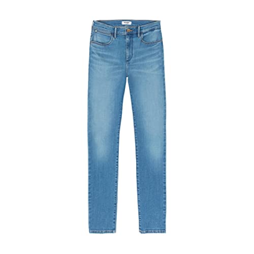 Wrangler Women's HIGH Skinny Dorothy Jeans, Blue, W33 / L32 von Wrangler