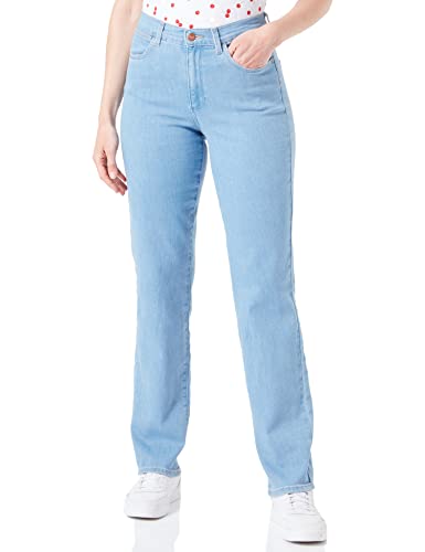 Wrangler Women's Straight Jeans, Blue, W27 / L30 von Wrangler