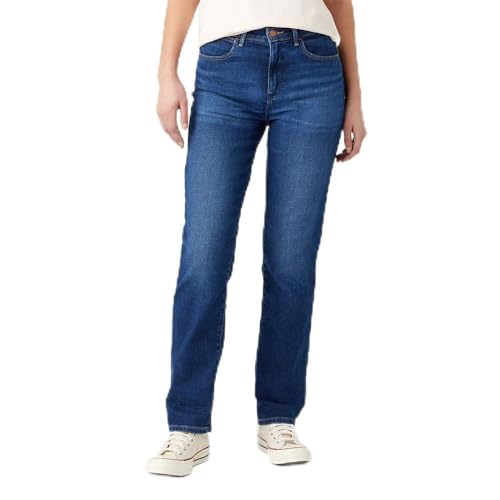 Wrangler Women's Straight Jeans, DITA, 32W x 30L von Wrangler