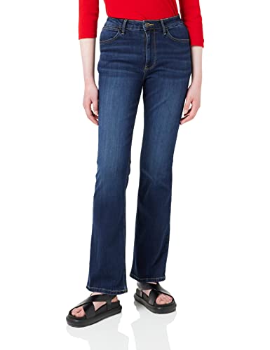 Wrangler Damen High Rise Bootcut Jeans, Stockton, 26W / 32L von Wrangler