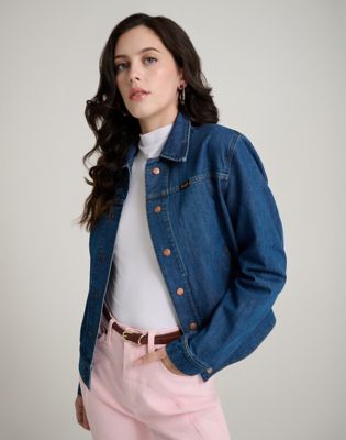 Wrangler Wrangler® X Stranger Things ™ Nancy Jacket Classic Blue Größe L von Wrangler