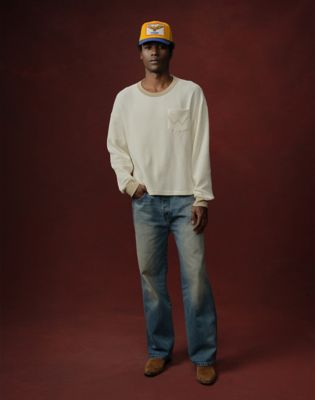 Wrangler Wrangler® x Cherry Wide Leg Jean Denim Größe 34 x32 von Wrangler