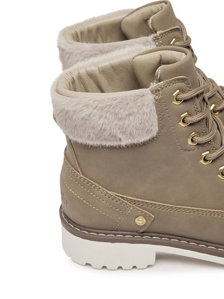 Wrangler Wrangler Schnürstiefeletten Fur Women High 20243069 Braun Schnürstiefel von Wrangler