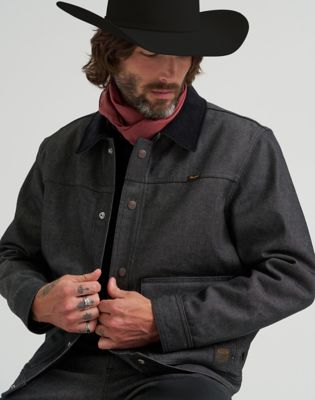 Wrangler Wrangler x Filson Denim Work Jacket Black Größe XL x0 von Wrangler
