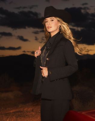 Wrangler Wrangler x Lainey Wilson Polywrancher Blazer Black Größe XL Wrangler Wrangler x Lainey Wilson Polywrancher Blazer Black Größe XL von Wrangler