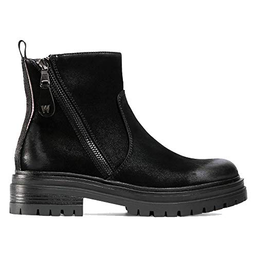 Wrangler - courtney zip stiefelette - 40 - nero von Wrangler