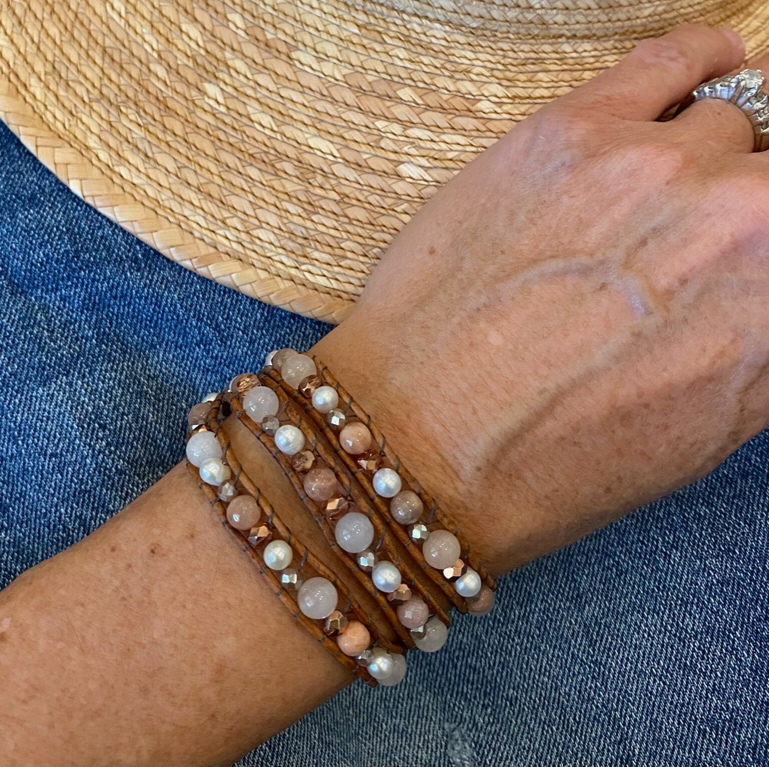 To Cure A Rose - 3-Wickel Armband To Cure A Rose - 3-Wickel Armband von Wrappedtowear