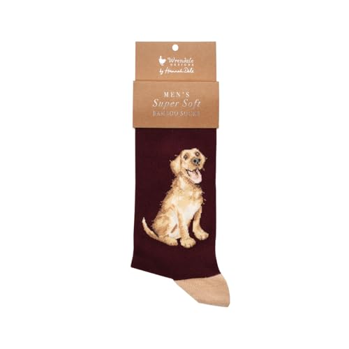 Wrendale Designs Good as Gold' Labrador Herrensocken, multi, 7-11 von Wrendale Designs