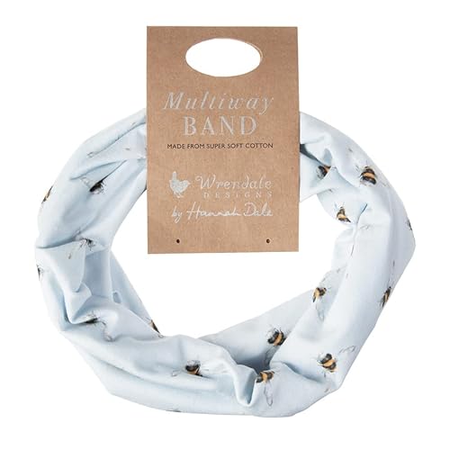 Wrendale Designs Mehrfachband "Flight of the Bumblebee", blau, One size von Wrendale Designs