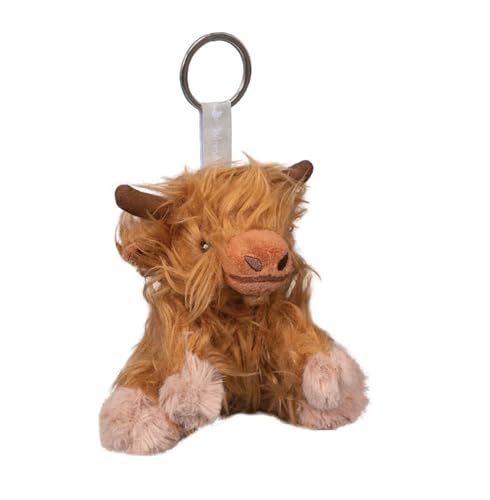 Wrendale Designs by Hannah Dale Gordon' Highland Cow Plüsch-Schlüsselanhänger, Gordon, One size von Wrendale Designs
