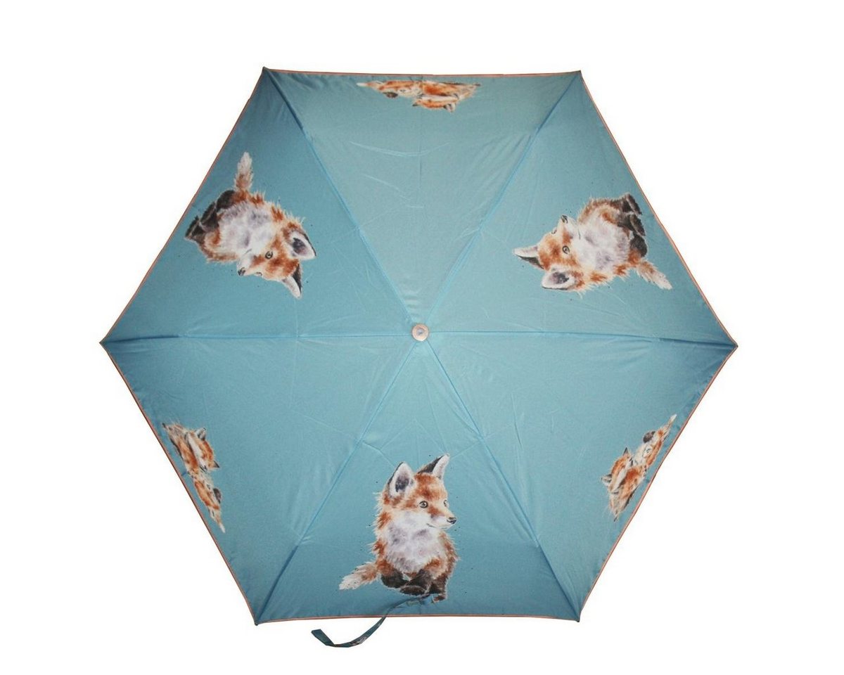 Wrendale Taschenregenschirm Wrendale Designs Taschen-Regenschirm Fuchs Born to be Wild von Wrendale
