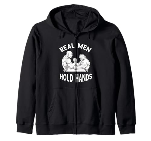 Armwrestling Echte Männer halten Händchen Armwrestling-Sport Kapuzenjacke Armwrestling Echte Männer halten Händchen Armwrestling-Sport Kapuzenjacke von Wrestler Gripped Armwrestling Sports