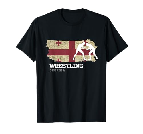 Damen Wrestling Georgia Kampfsport Wrestling T-Shirt Damen Wrestling Georgia Kampfsport Wrestling T-Shirt von Wrestling Georgia Sports