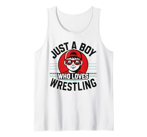 Herren Just A Boy Who Loves Wrestling | Jungen & Kinder | Wrestler Tank Top Herren Just A Boy Who Loves Wrestling | Jungen & Kinder | Wrestler Tank Top von Wrestling Lover & Fan Gifts for Boys & Kids V8Z