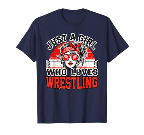 Wrestling, Mädchen & Frauen | Just A Girl Who Loves Wrestling T-Shirt Wrestling, Mädchen & Frauen | Just A Girl Who Loves Wrestling T-Shirt von Wrestling Lover & Fan Gifts for Women & Girls V8Z