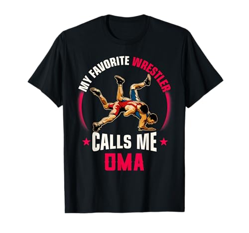 Wrestling Men Lustig Mein Lieblings-Wrestler nennt Mich Oma T-Shirt Wrestling Men Lustig Mein Lieblings-Wrestler nennt Mich Oma T-Shirt von Wrestling Oma - Medotukito Designs