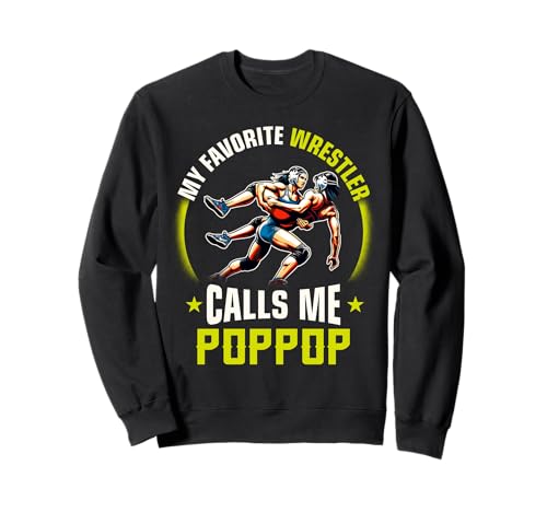 Wrestling Men Lustig Mein Lieblings-Wrestler nennt Mich Poppop Sweatshirt Wrestling Men Lustig Mein Lieblings-Wrestler nennt Mich Poppop Sweatshirt von Wrestling Poppop - Medotukito Designs