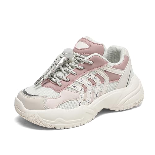 WirSSGut Kinder Sneaker Jungen Mädchen Mode Laufschuhe Bequem Turnschuhe Leichte Sportschuhe Atmungsaktiv Anti-Rutsch Kinderschuhe Joggingschuhe EU31-41 von WirSSGut