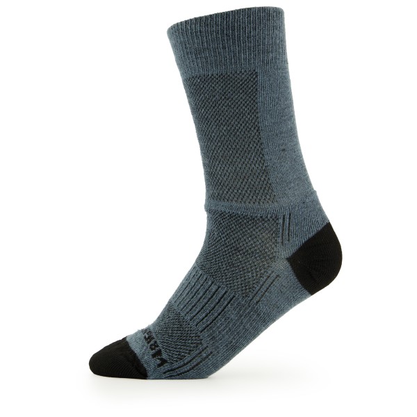 Wrightsock - Coolmesh II Crew - Wandersocken Gr L blau von Wrightsock