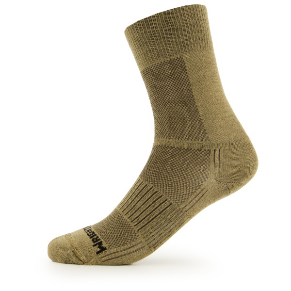 Wrightsock - Coolmesh II Crew - Wandersocken Gr XL oliv von Wrightsock